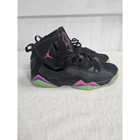 Jordan Other - Size 5.5Y (GS) - Jordan True Flight High Black - 342774-006
